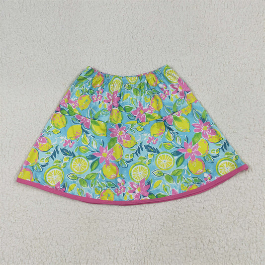 GLK0100 Baby Girls Blue Sea World Shorts Skirts  D 6.30