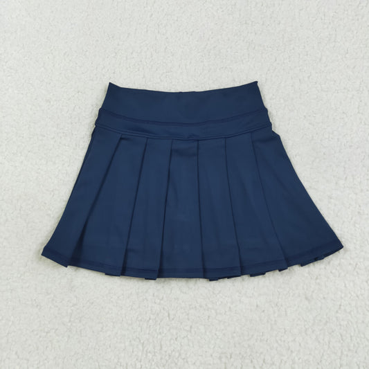 GLK0122 Baby Girls Navy Yoga Skorts Bottom D 7.14