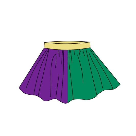 presale GLK0148 Baby Girls Mardigras Skirt Shorts Bottom D 1015