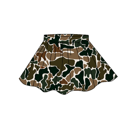 Pre order camo athletic skort