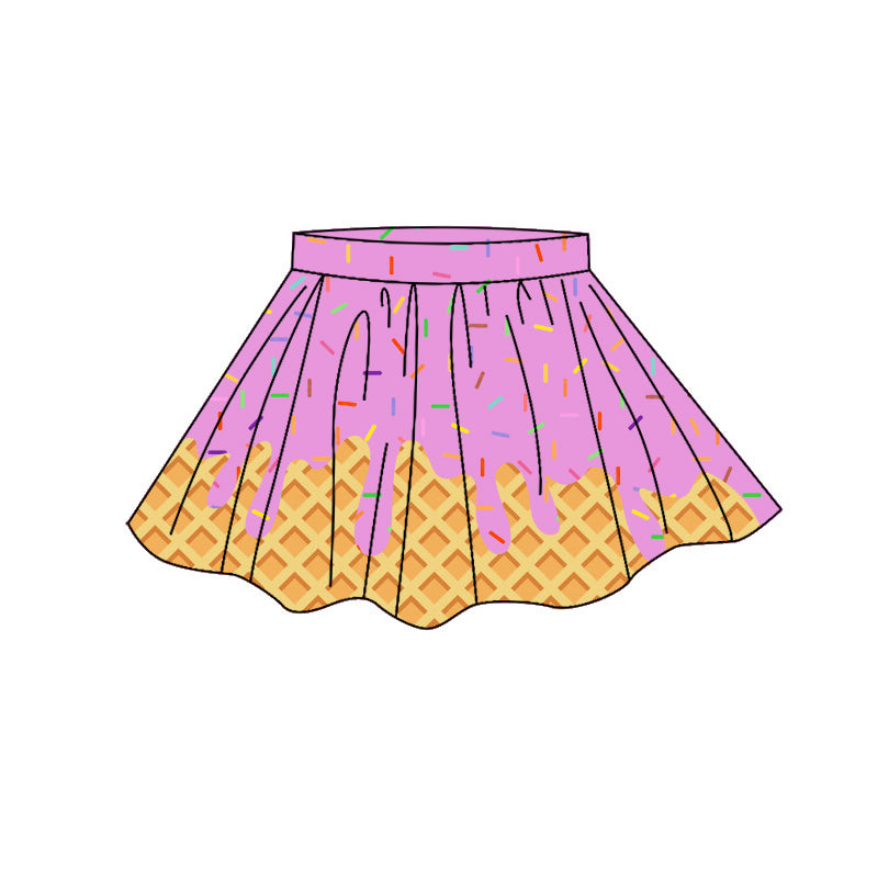 Pre order sprinkle drip athletic skort