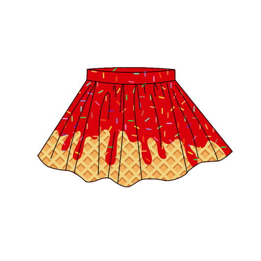 Pre order sprinkle drip athletic skort