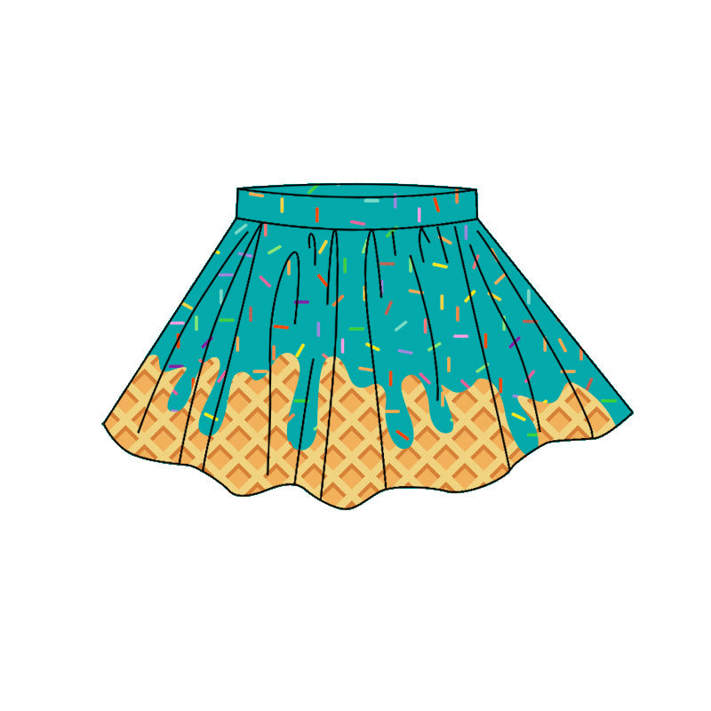 Pre order sprinkle drip athletic skort