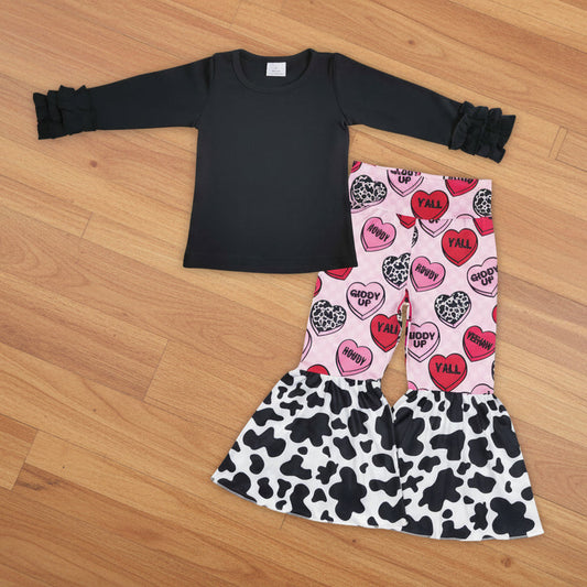 Girl valentine's day candy outfit