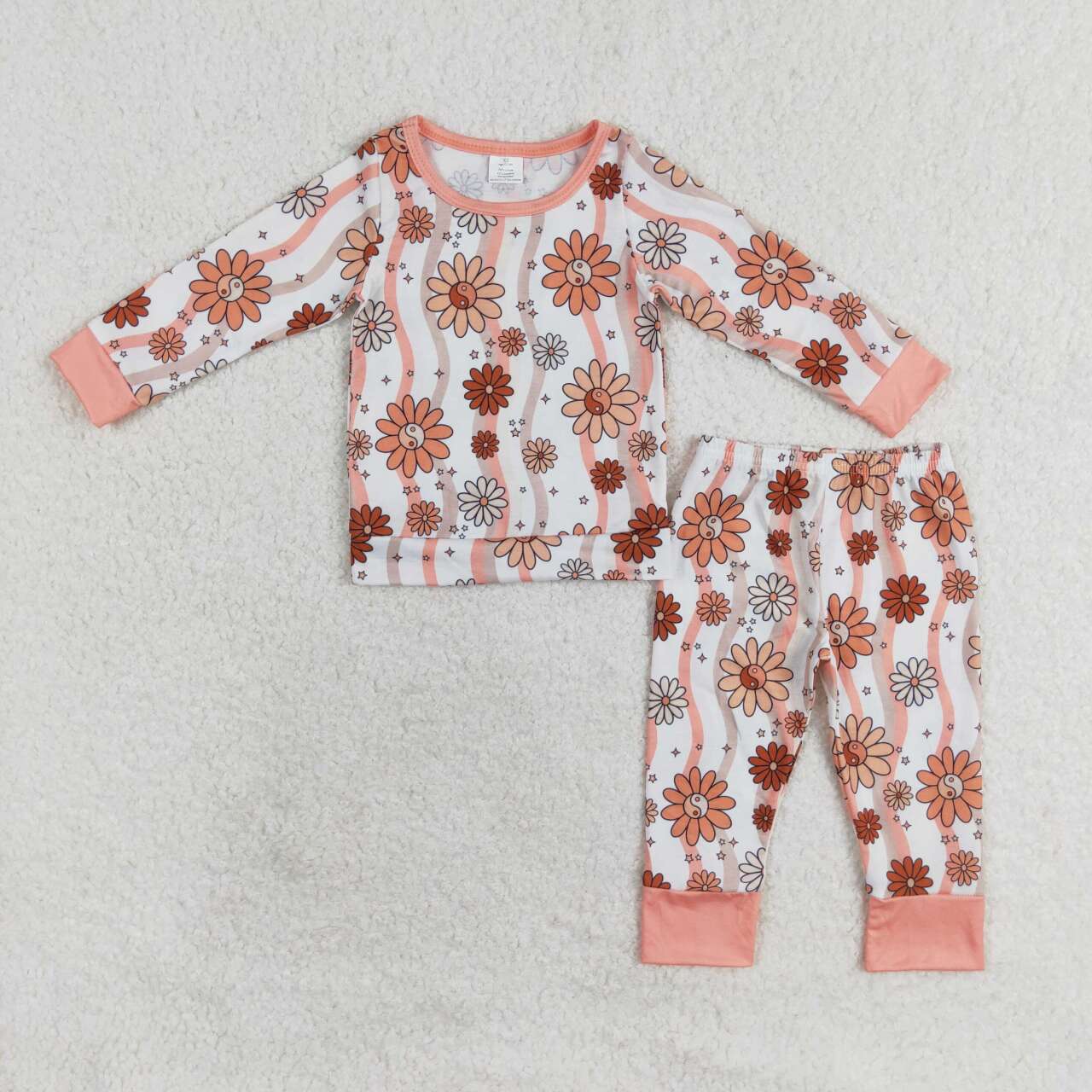 GLP1356 Bamboo Boho Flower Pajama Set