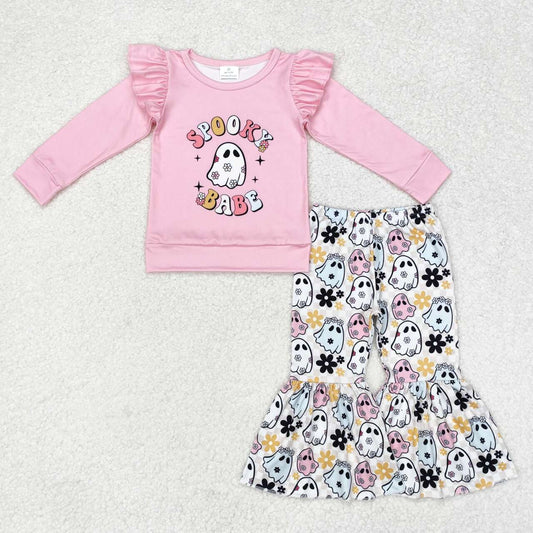 GLP1369 spooky vibes ghost pants set