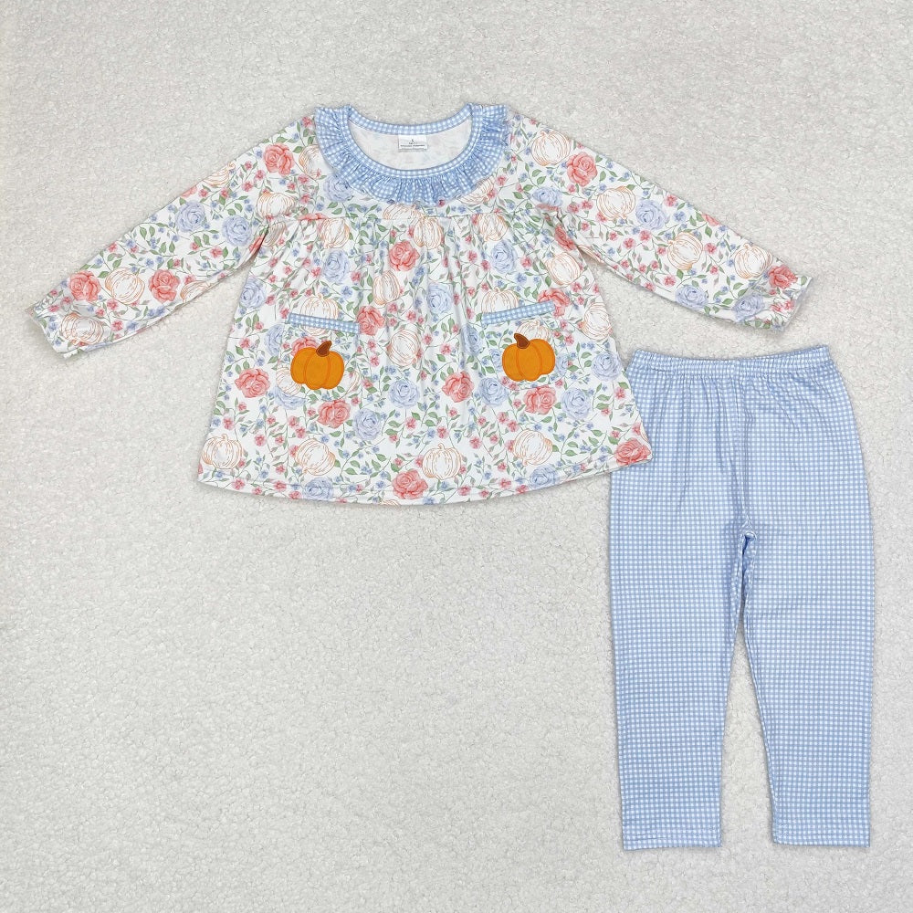 GLP1767  Flower Pumpkin Pocket Pants Outfit