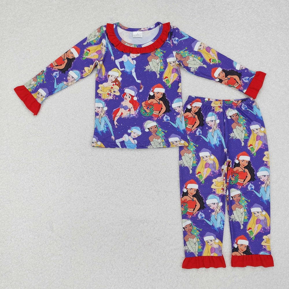 GLP1782 Christmas Santa Princess Pajama Set