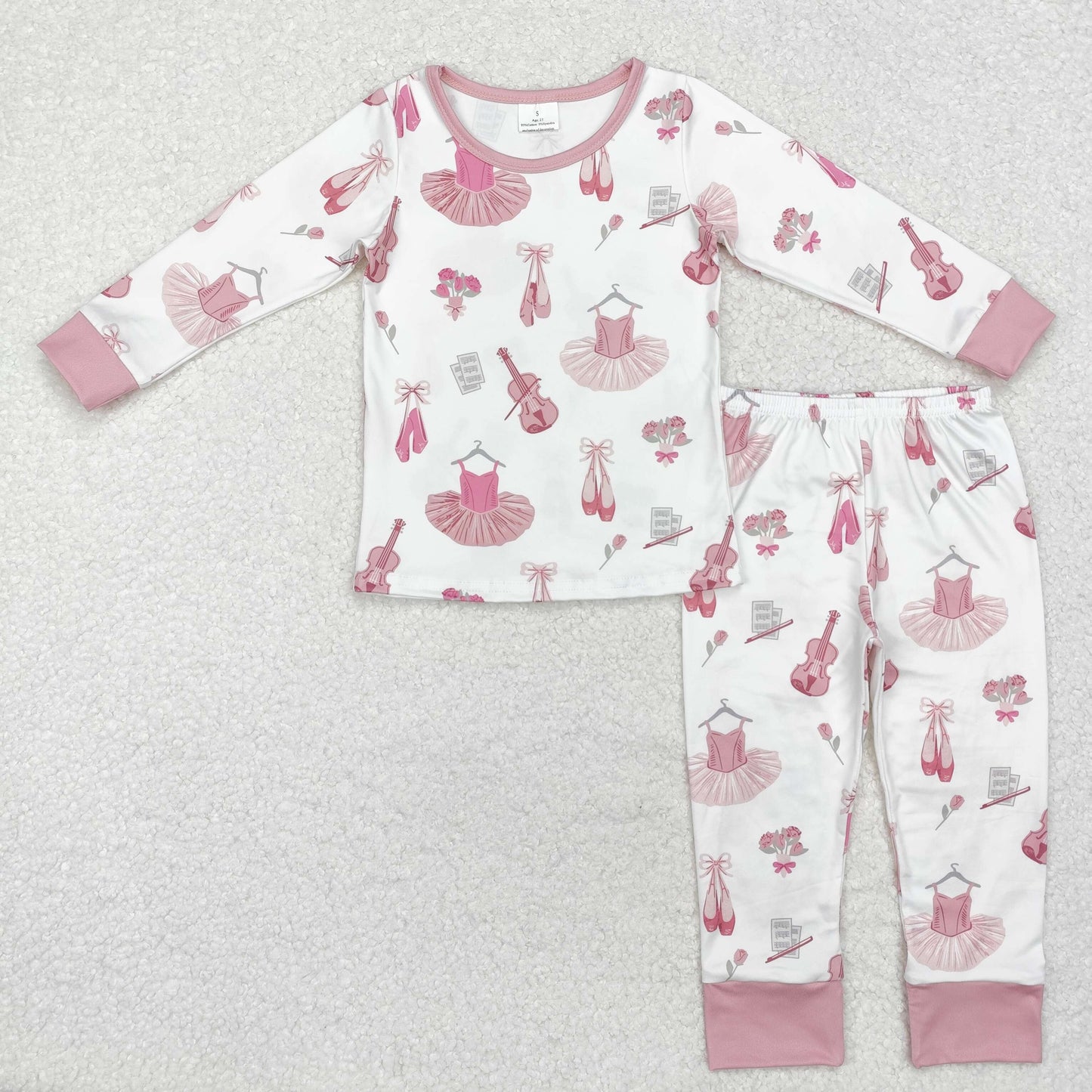 GLP2023 Long Sleeve Ballet Pajama Set