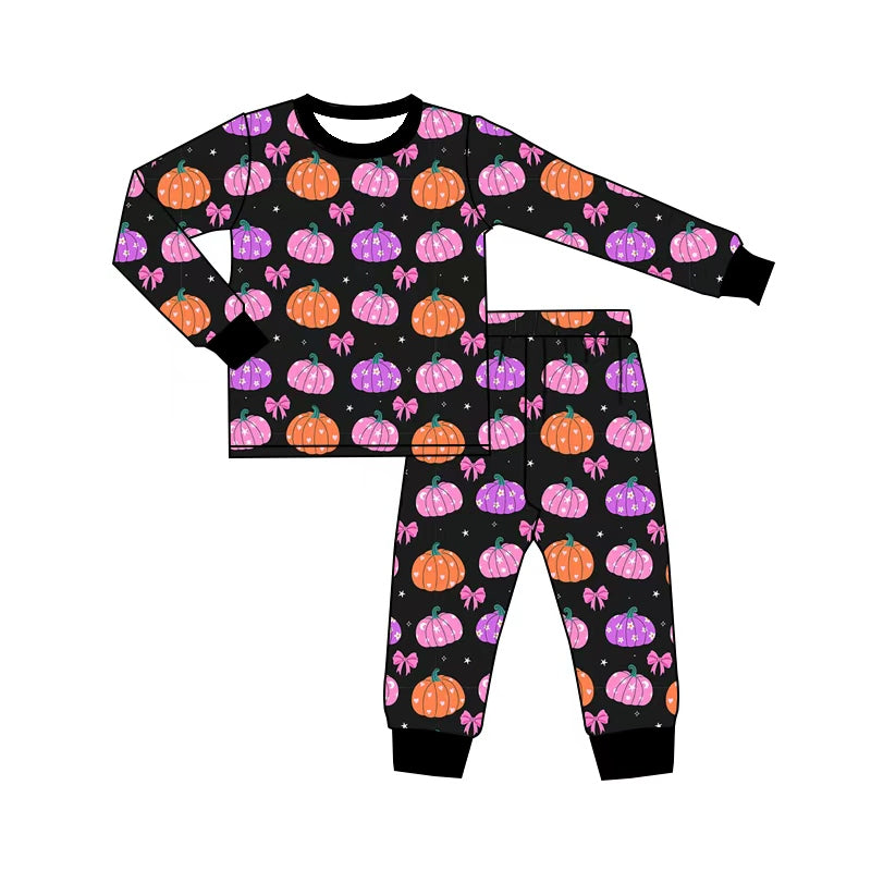 Pre order fall pumpkin pajama set