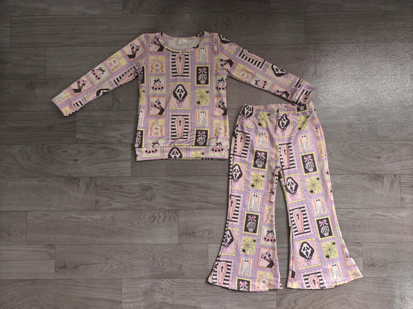 Pre order pastel goth Halloween pants set