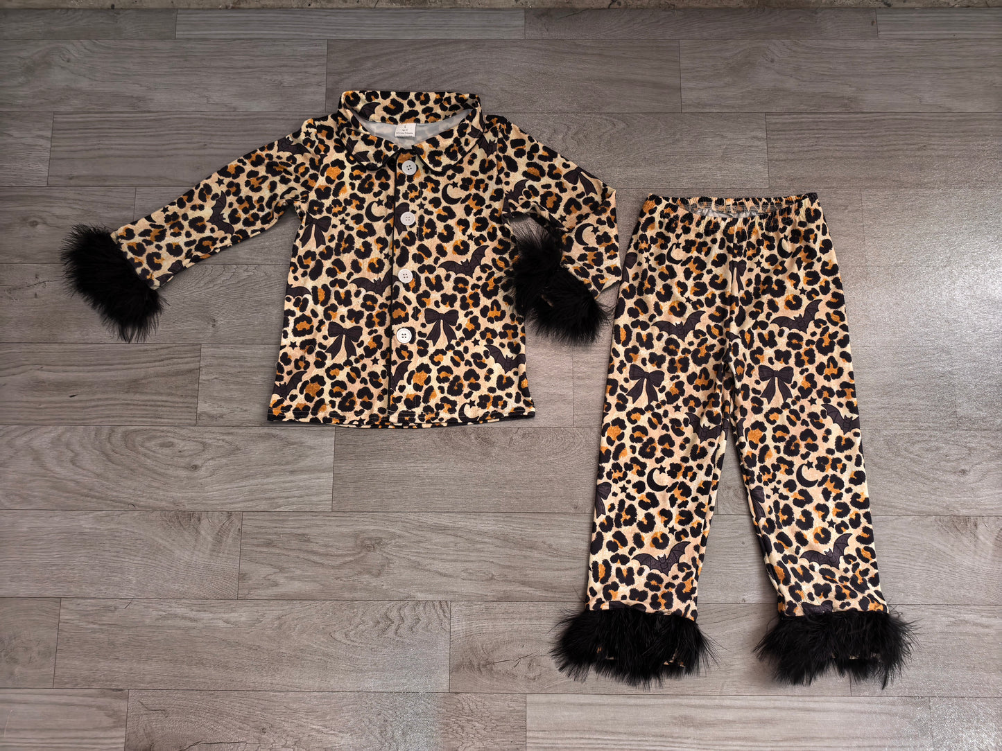 Pre order leopard family pajamas
