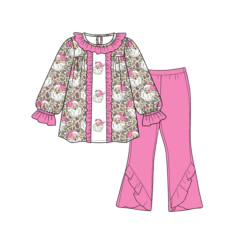 Pre order leopard santa sibling clothing
