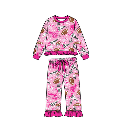 Pre order go team football girl outfit