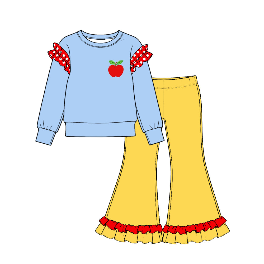 Pre order solid color princess outfit girls clothing