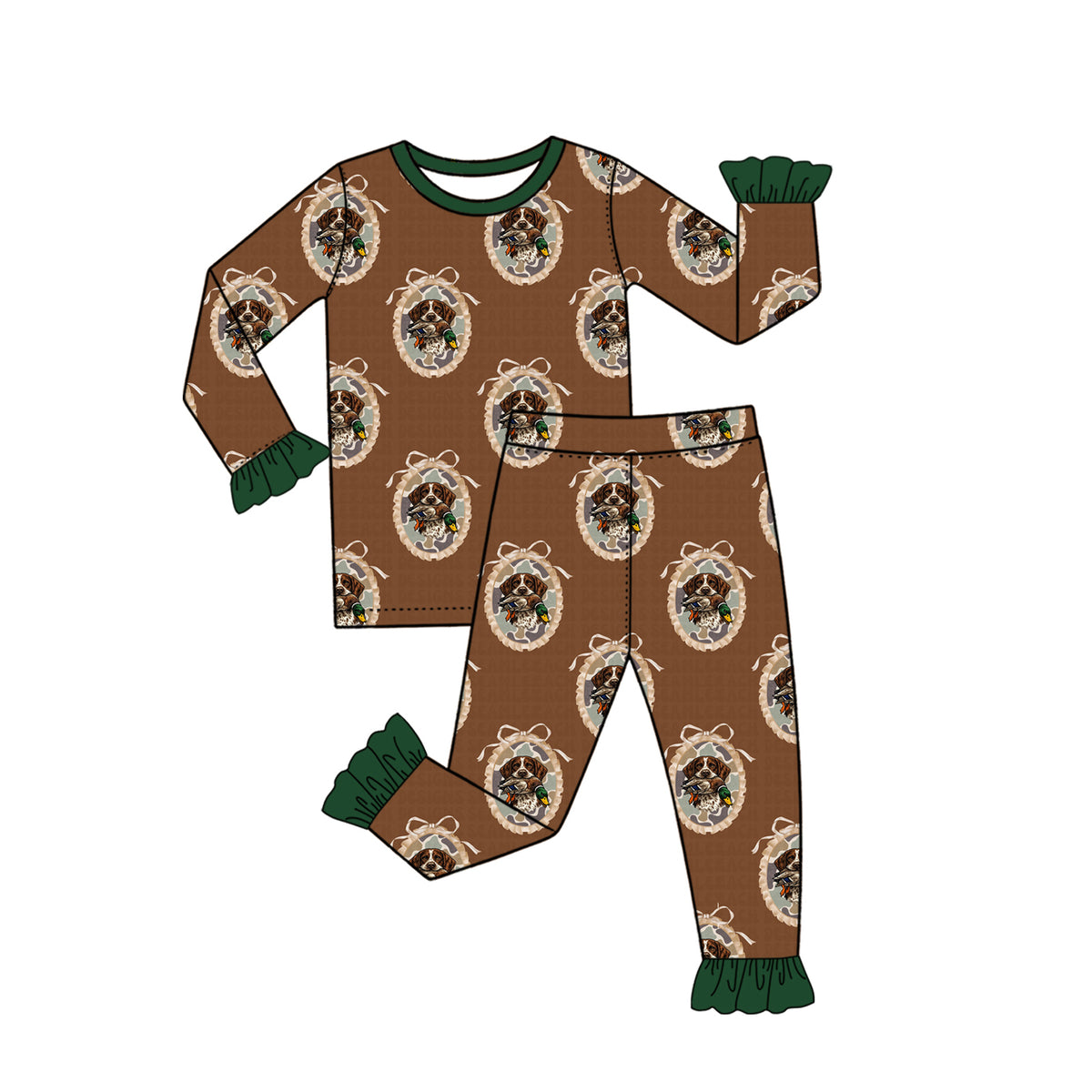Pre order hunting dog kids clothing