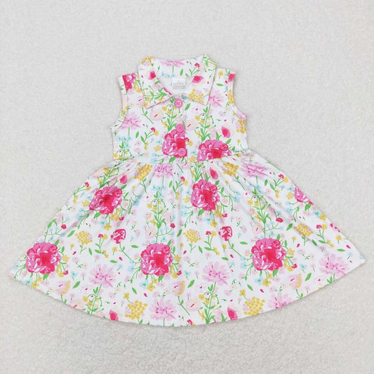 GSD0546 floral sleeveless dress D 4.28