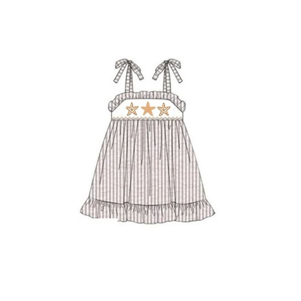 GSD1106 Starfish striped lace slip dress