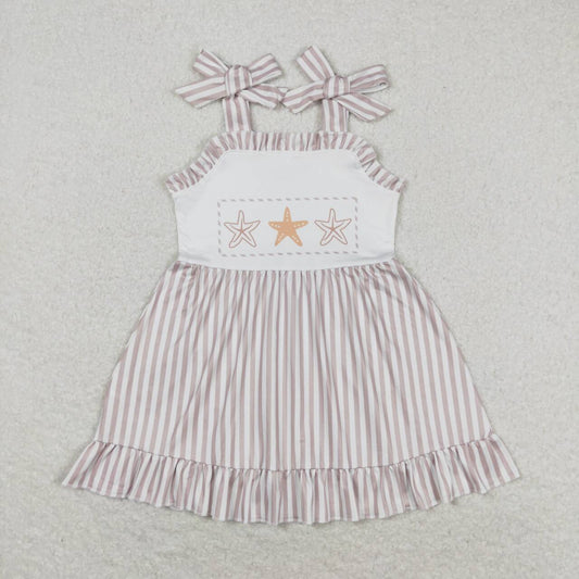 GSD1106 Starfish striped lace slip dress