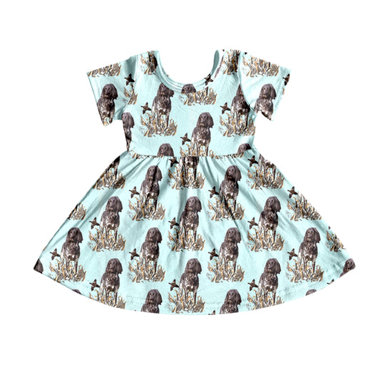 presale GSD1243 duck puppy short sleeve dress