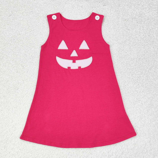 GSD1361 Halloween rose red sleeveless dress