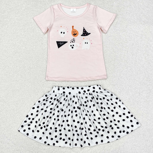 GSD1407 baby girl clothes ghost toddler girl halloween outfit