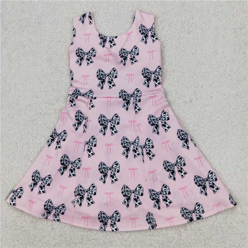 Match 9 Colors Baby Girls Red Flowers Active Yoga Athletic Dresses D 4.9