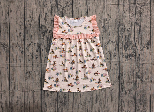 pre order western sleeveless rodeo dress kids dresses