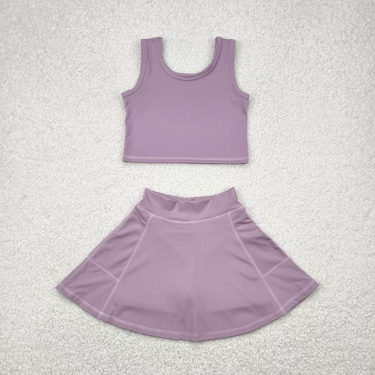 Match Baby Girls Colorful Skirts Girls Yoga Clothes Set  D 4.19 D 4.19