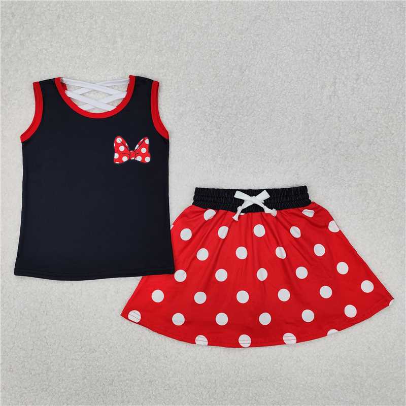 Match 7 Colors Baby Girls Shirt Skorts Skirts Outfits D 4.9