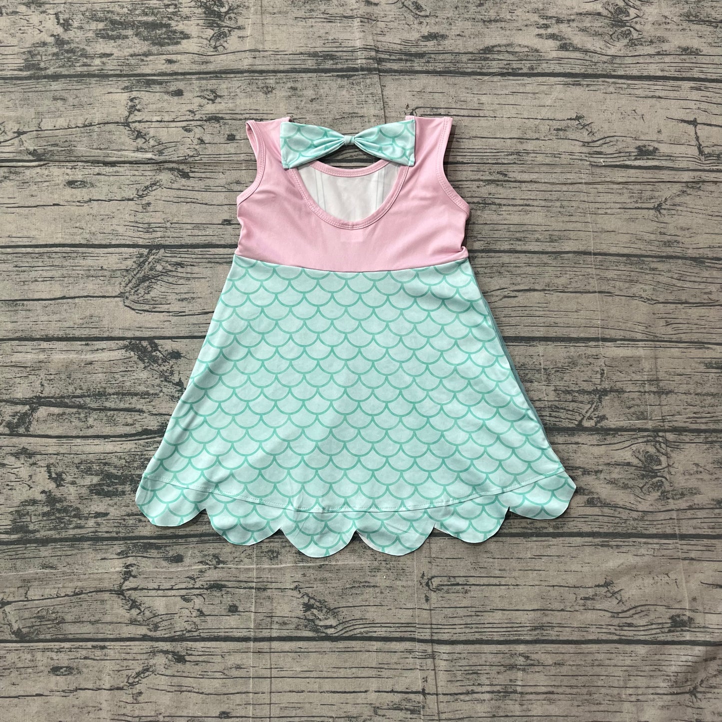 Pre order mermaid scallop dress