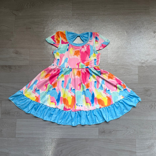 pre order Rainbow Joy Dress