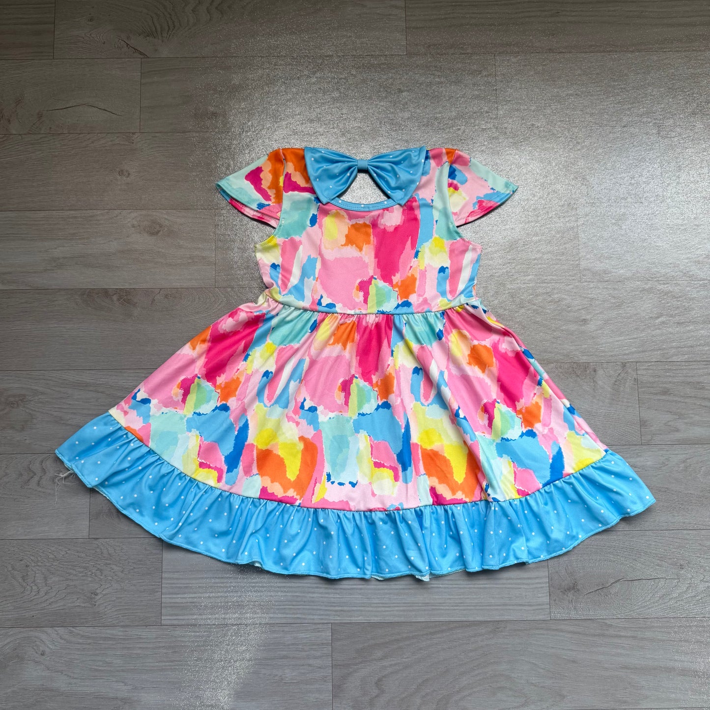 pre order Rainbow Joy Dress