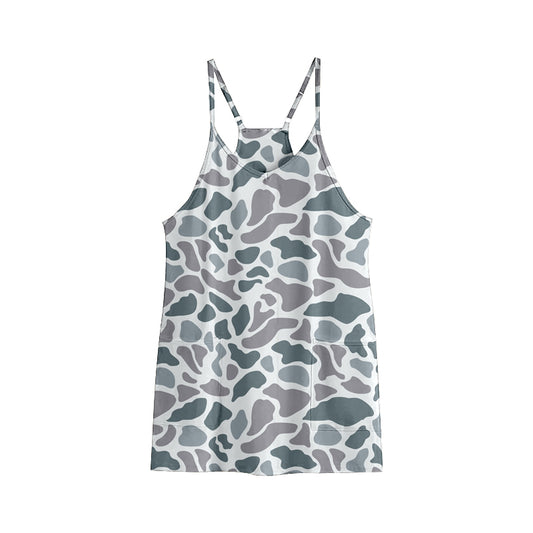 presale GSD2723 Baby Girls Strap Light Gray Camo Pockets Yoga Dresses D 6.21