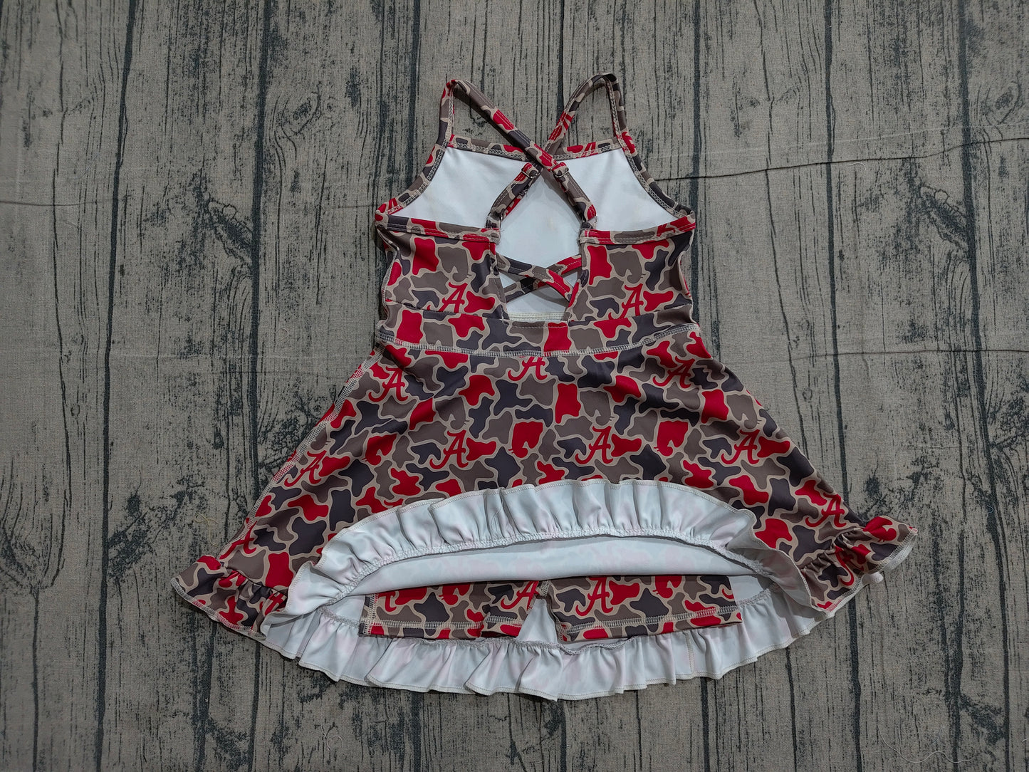 Pre order A team camo athletic skort dress