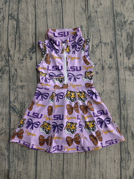 Pre order purple team athletic skort dress