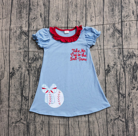 pre order take me out to the ball game baseball dress