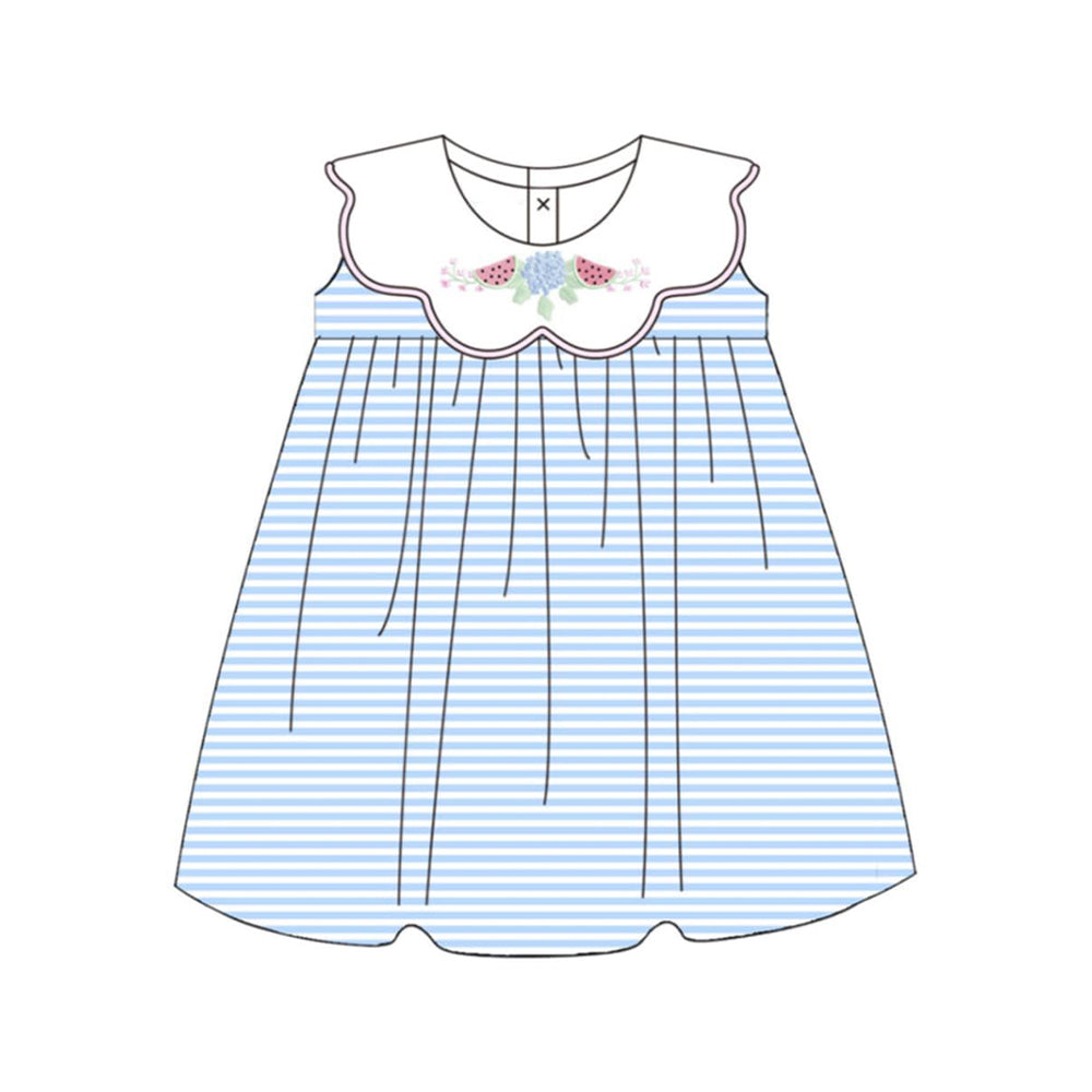 Pre order watermelon dress kids dresses