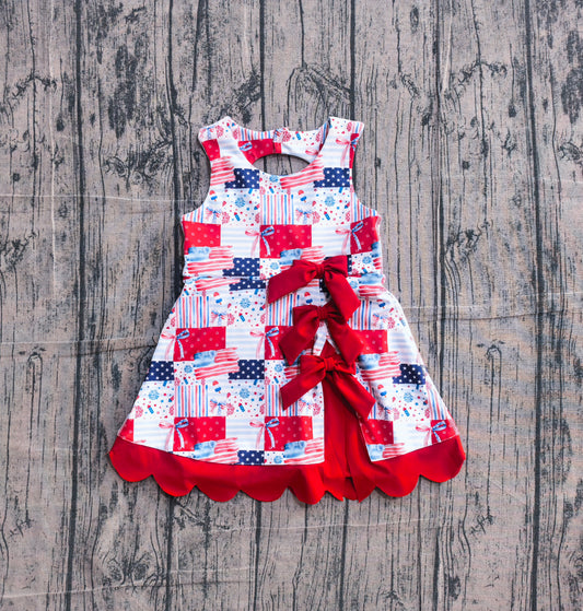 Pre order patrotic patchwork athletic skort dress