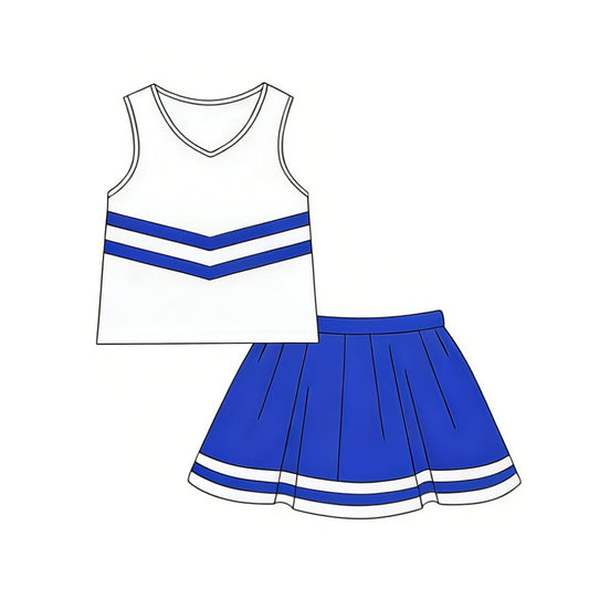Pre order cheer uniform set-royal blue