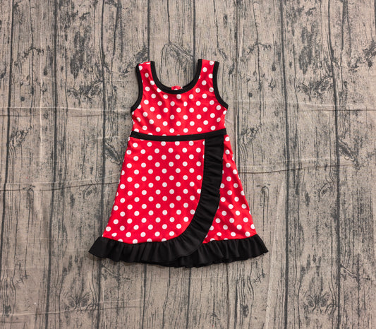 Pre order polk dots ruffle athletic skort dress