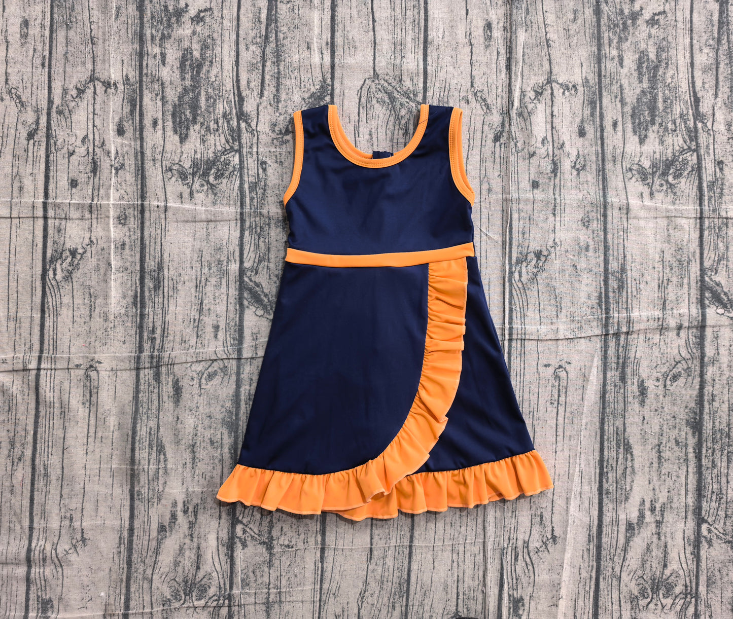 Pre order solid color ruffle athletic skort dress