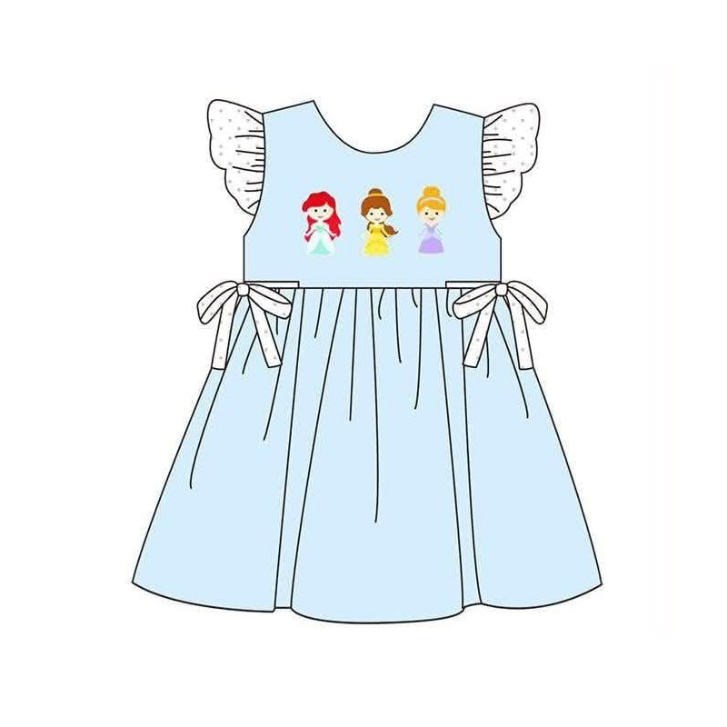 Pre order flutter sleeve princess dress