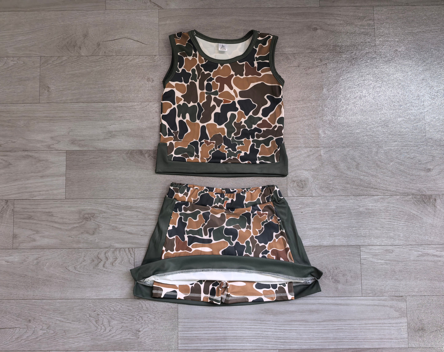 Pre order camo active two pieces