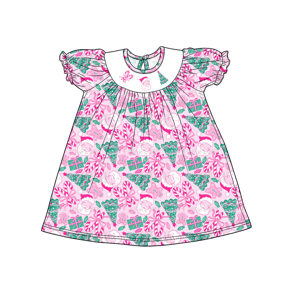 Pre order smock santa sibling clothing