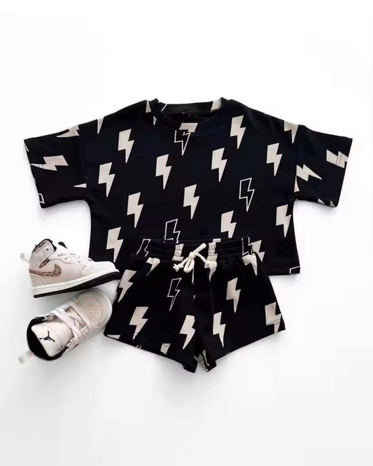 presale GSSO2206 Baby Boys Western Lights Shirt Top Shorts Clothes Sets 2025 2.17