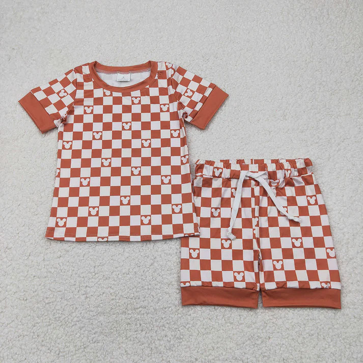 Sibling Baby Girls Cartoon Mouse Top Tee Shorts Pajamas Clothes Sets D 814 26