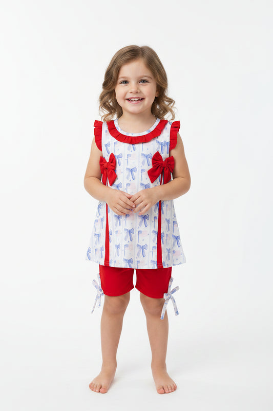 GSSO2373 flag cow bloomer set