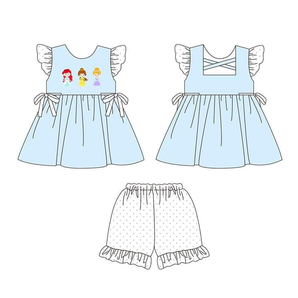 Pre order princess shorts set