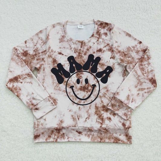 GT0280 Mama Tie Dye Long Sleeve T-shirt